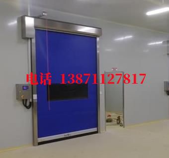 洁净室拉链密封快速卷帘门